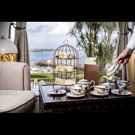 Champagne afternoon tea Image