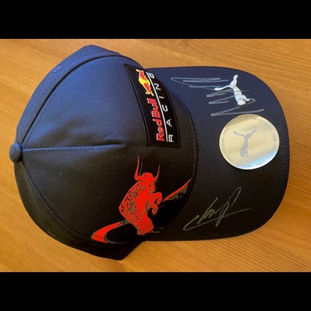 Signed Red Bull Cap Image